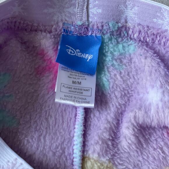 Disney Girls Frozen Fleece PJ pajamas Medium Anna - Picture 3 of 3